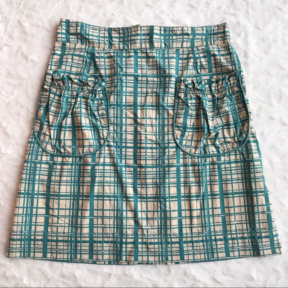 Anthropology x Girls From Savoy Changing Lanes Skirt